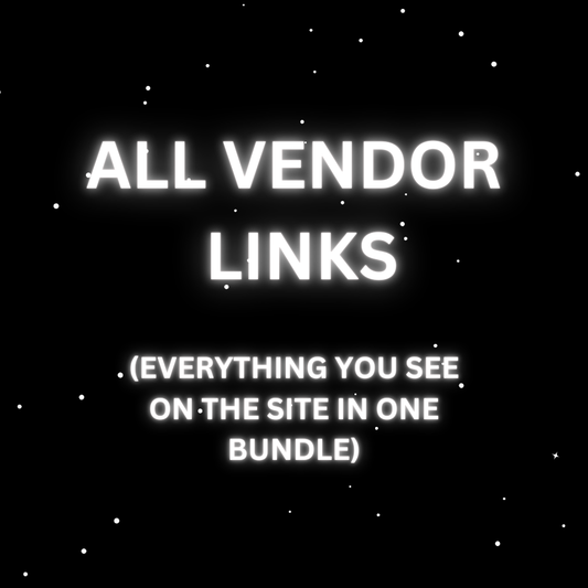 ALL VENDOR LINKS